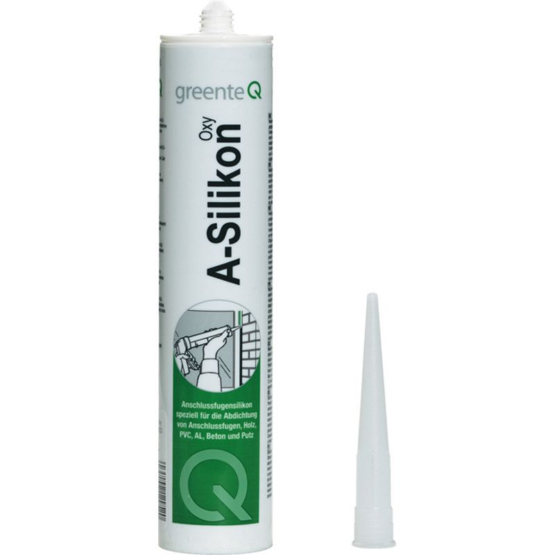 greenteQ A-Silikon oxy 310 ml weiß product photo BIGPIC L