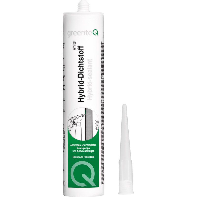 greenteQ Hybrid-Dichtstoff 290 ml weiß product photo BIGPIC L