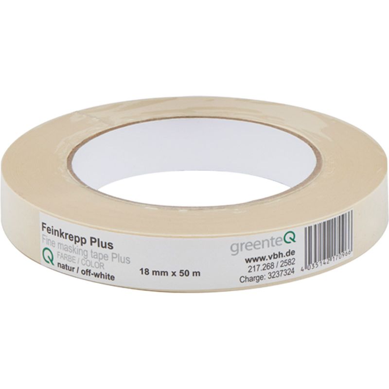 greenteQ Feinkrepp Plus 18mmx50m product photo BIGPIC L