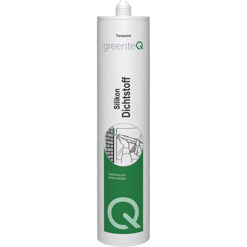 greenteQ Silikon Dichtstoff 310 ml Ral 8007 product photo BIGPIC L