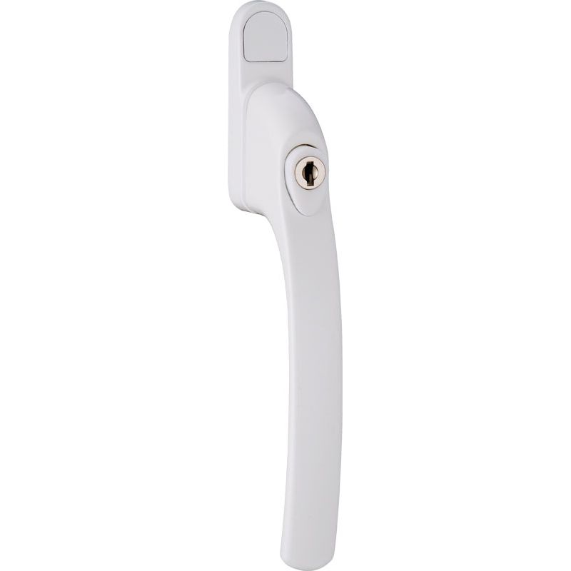 greenteQ Fenstergriff FG50.S.ZD gerade abschließbar - inkl. Schrauben product photo BIGPIC L