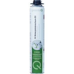 greenteQ 1K-Winterpistolenschaum B3 750ml o.PDR D/GB/CZ product photo