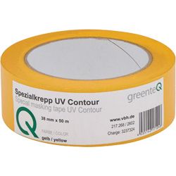 greenteQ Spezialkrepp UV Contour 38mmx50m Produktbild