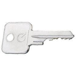 greenteQ Mehrschlüssel mit verlängertem Schlüsselhals Schließungsnr. 1 product photo