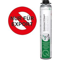 greenteQ Fensterschaum 1K 750ml o. PDR / ohne PDR nicht für Deutschland, Sprachgruppe DE + PL + RU + CZ product photo