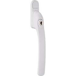 greenteQ Fenstergriff FG50.S.ZD gerade abschließbar - inkl. Schrauben product photo