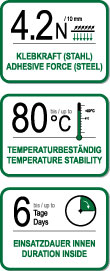greenteQ Feinkrepp Plus 18mmx50m product photo BIGSKZ L