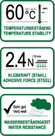 greenteQ PVC-Packband 50mmx66m transparent product photo BIGSKZ L