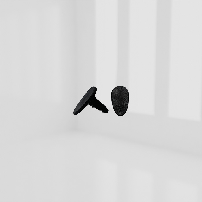 ALPHA BLK KEYWAY BLANKING INSERT product photo BIGPIC L