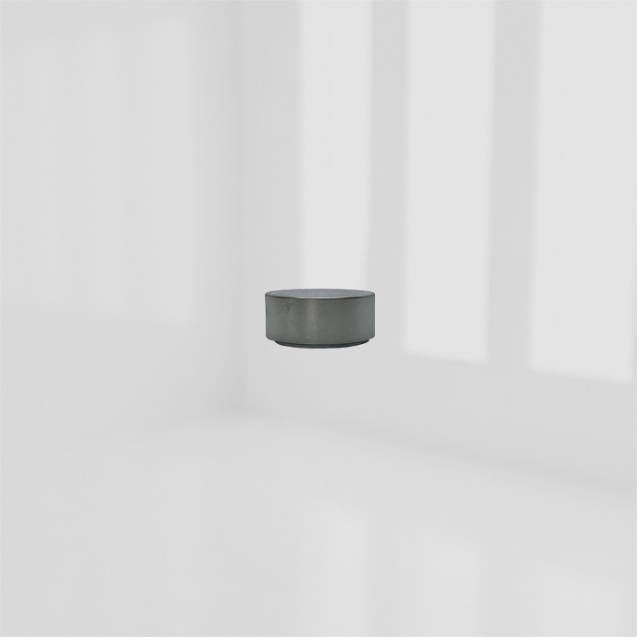 CLEARLINE-MAGNETIC CATCH 26mm - SATIN CHROME product photo BIGPIC L