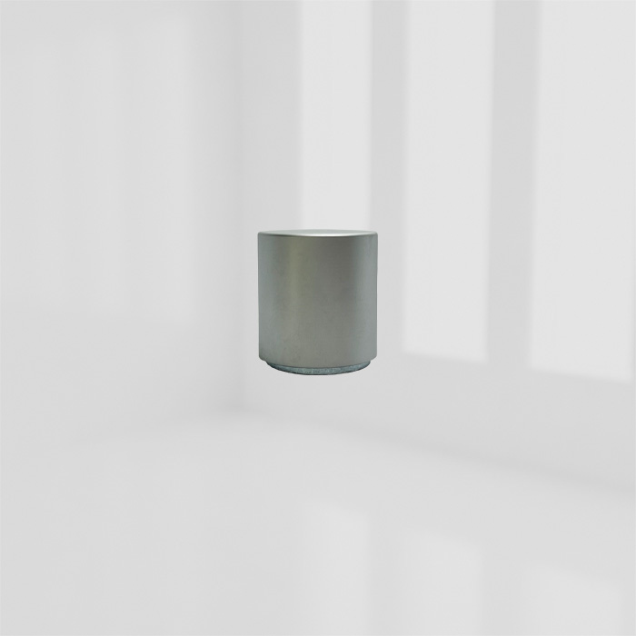 CLEARLINE-MAGNETIC CATCH 65mm - SATIN CHROME product photo BIGPIC L