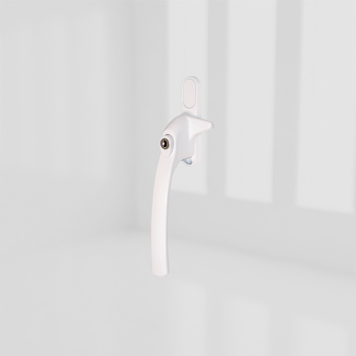 ALPHA 12mm LH LKG WHT COCKSPUR HNDL product photo BIGPIC L