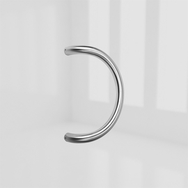 TG 10.ER.GKH C PULL HANDLE 350mm SS MATT product photo