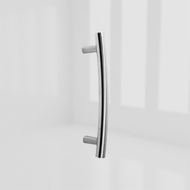 TG 12.ER PULL HANDLE 90DEG 400mm SS MATT product photo
