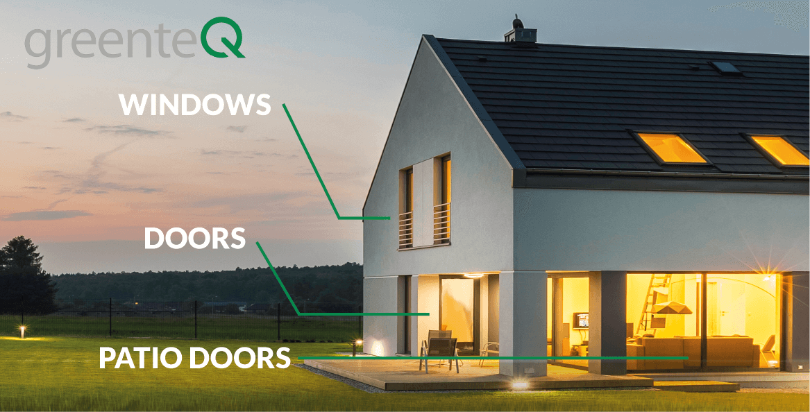 greenteQ Suite of Window & Door Furniture