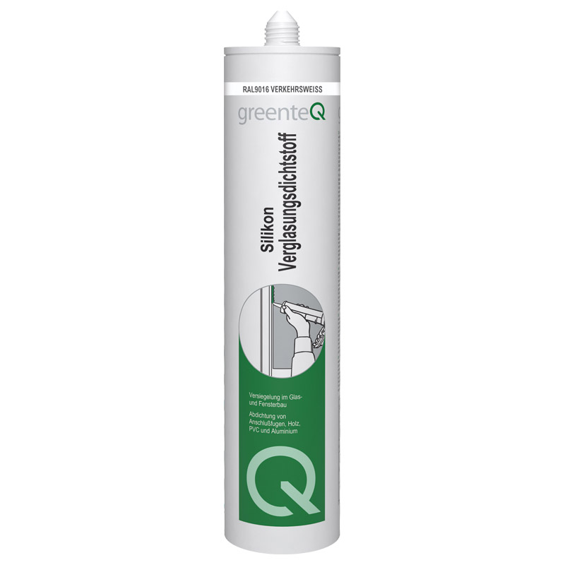 Силиконов уплътнител за остъкляване greenteQ продуктова снимка BIGPIC L