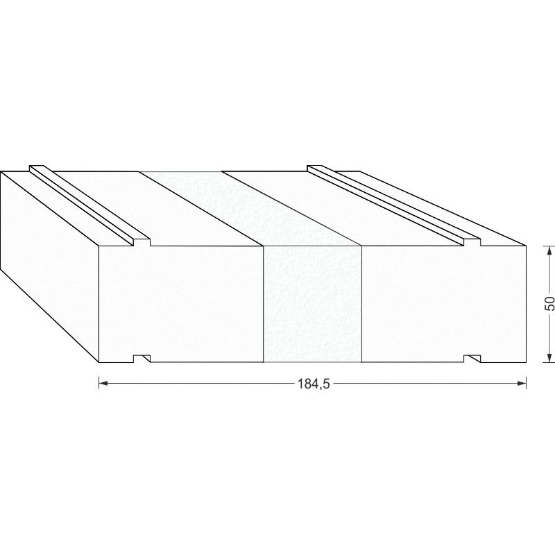 greenteQ изолационен профил за подконструкция HST с висока изолация за Aluplast lift-slide Standard продуктова снимка BIGSKZ L