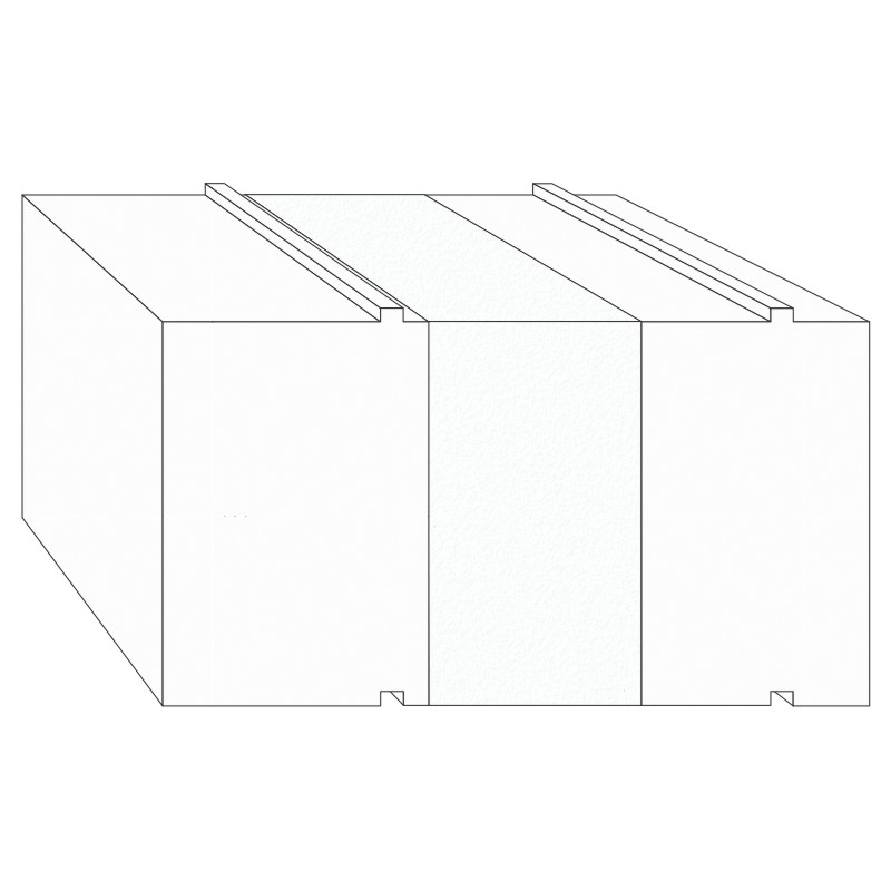 greenteQ Unterbaudämm-Profil Hebeschiebetür 2350x100/103x187,5, gefräst, ohne PVC-Beschichtung für das System Siegenia Ecopass 190mm product photo BIGPIC L