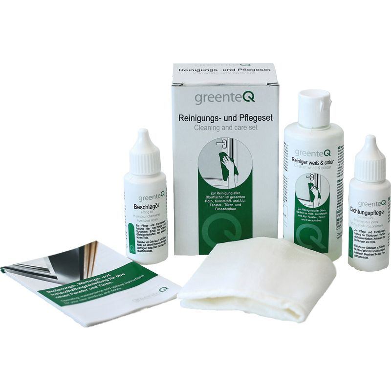 greenteQ Cleaning and care set for windows and doors product photo BIGPIC L