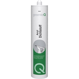 greenteQ Acrylic Sealant 310 ml white product photo