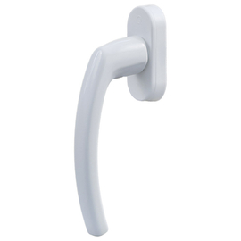 greenteQ Window handle FG31.AL white RAL90	16 with 37 mm square spindle 7 mm, 90°, No product photo