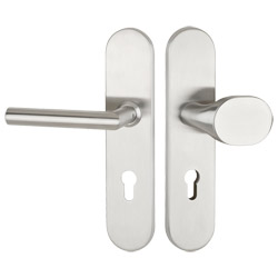 greenteQ Residential entrance door protection switch	DG61.S216.ER.NSWK Stainless steel product photo