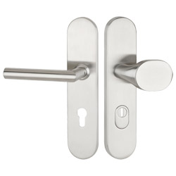 greenteQ Residential entrance door protection switch	DG61.S216.ZA.ER.NSWK Stainless steel set product photo