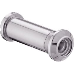 greenteQ Door viewer D12mm 160° 35-60mm PVD	 polished chrome product photo