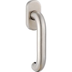 greenteQ window handle FG60L.ER stainless steel - incl. screws product photo