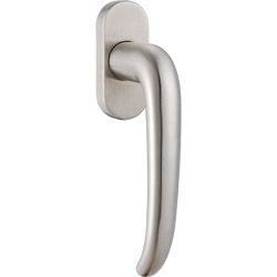 greenteQ window handle FG65L.ER stainless steel - incl. screws product photo