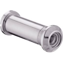 greenteQ Door viewer D12mm 160° 25-40mm PVD	 polished chrome product photo