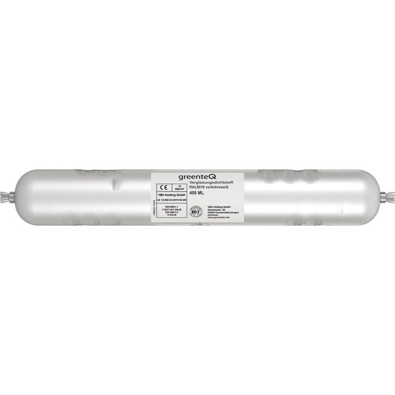 greenteQ silikoninis glazūravimo sandariklis 4 00 ml Ral 9016 produkto nuotrauka BIGPIC L