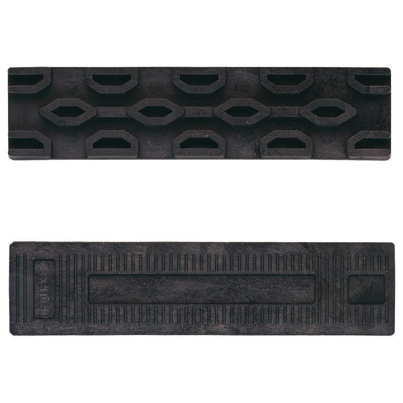 greenteQ Stiklo blokas 100x44x6 juoda ruda produkto nuotrauka BIGPIC L